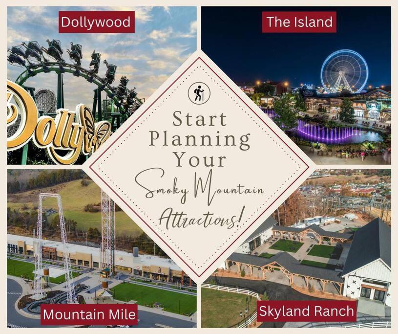 Enchanted Forest Cabin And Teepee! Lights & Laser Show! Private Hot Tub! Unique Stay! セバービル エクステリア 写真